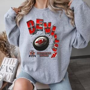 90S Devils 1995 Stanley Cup Shirt, Ice Hockey Nhl Sweater